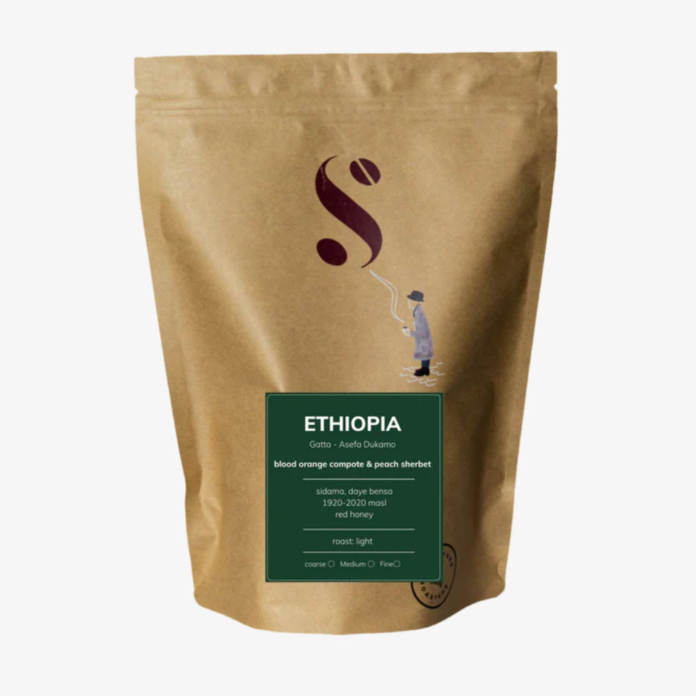 Ethiopia Gatta Red Honey Coffee Beans 240g